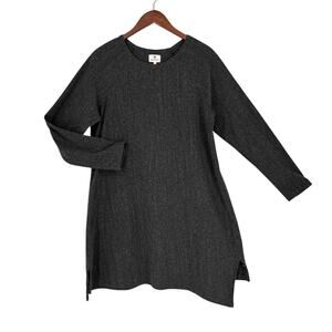 Sundry Dress Anthropologie Large Size 3 Lagenlook Cozycore Asymmetric Soft Aline